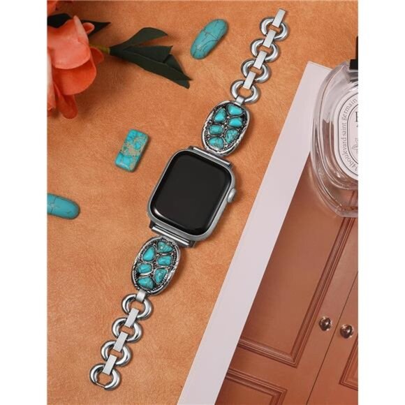 NEW Stone Apple Watch Band Bracelet - Picture 3 of 6